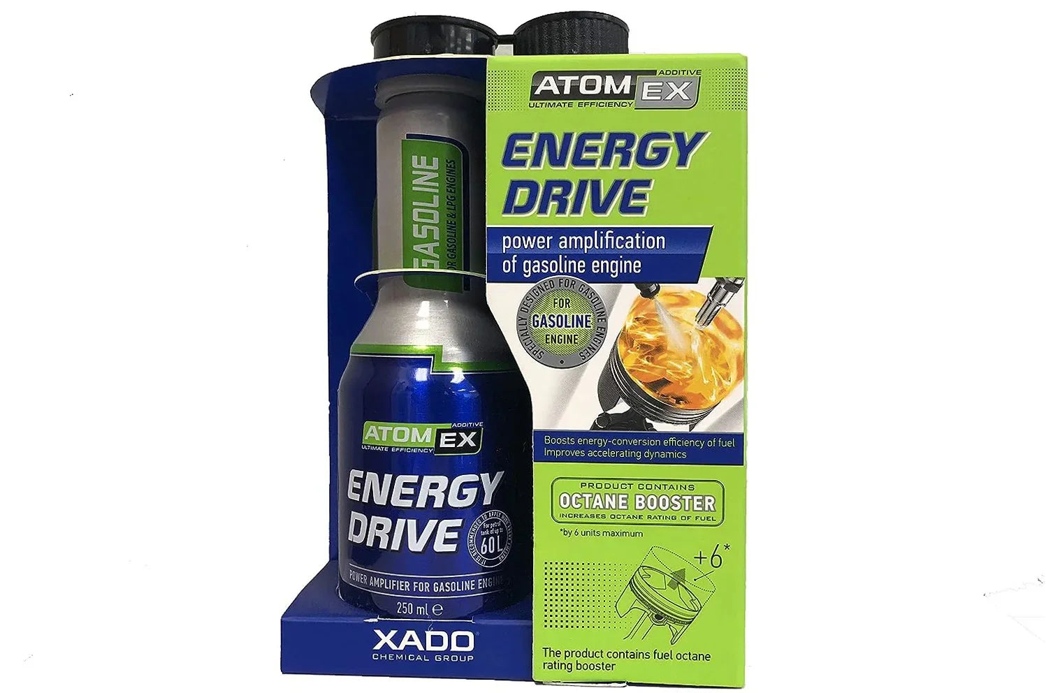 XADO Atomex Energy Drive 250ml Fuel System Additive for Gasoline Engines