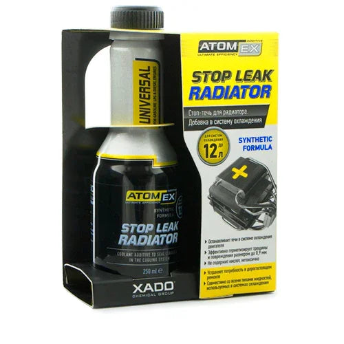 XADO Radiator Leak Repair & Antifreeze Protector 250ml – Cooling System Sealer for All Engines