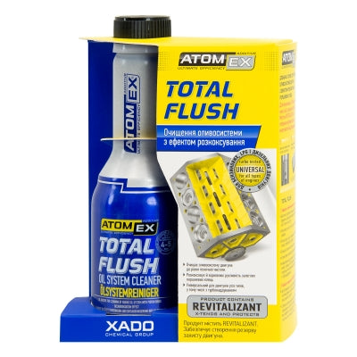XADO Pre-Oil Change Engine Cleaner 250ml – Oil System Flush & Ring Decarbonizer with Revitalizant®